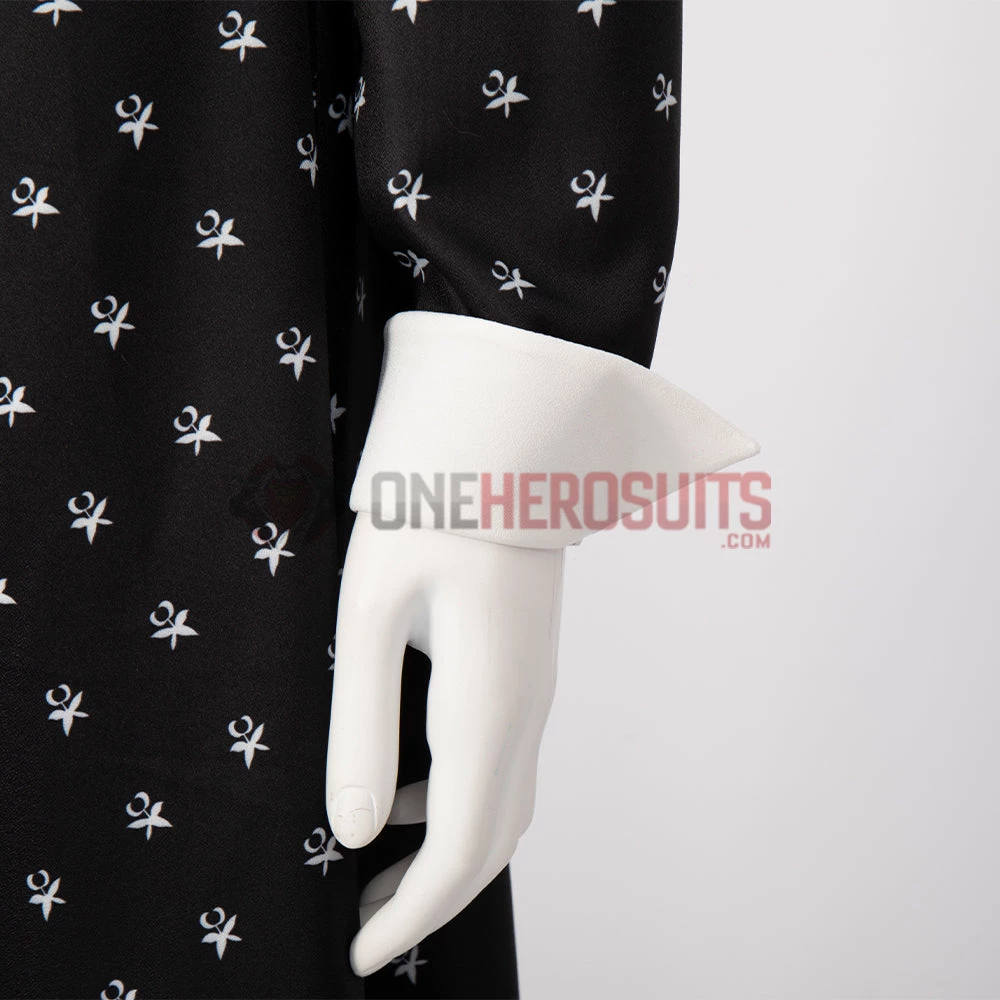 OneHeroSuits The Addams Family Cosplay Costume Wednesday Addams Dress Costumes 11 OneHeroSuits The Addams Family Cosplay Costume Wednesday Addams Dress Costumes