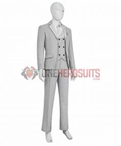 OneHeroSuits Moon Knight Cosplay Costumes Mr Knight White Suits With Mask 35 OneHeroSuits Moon Knight Cosplay Costumes Mr Knight White Suits With Mask
