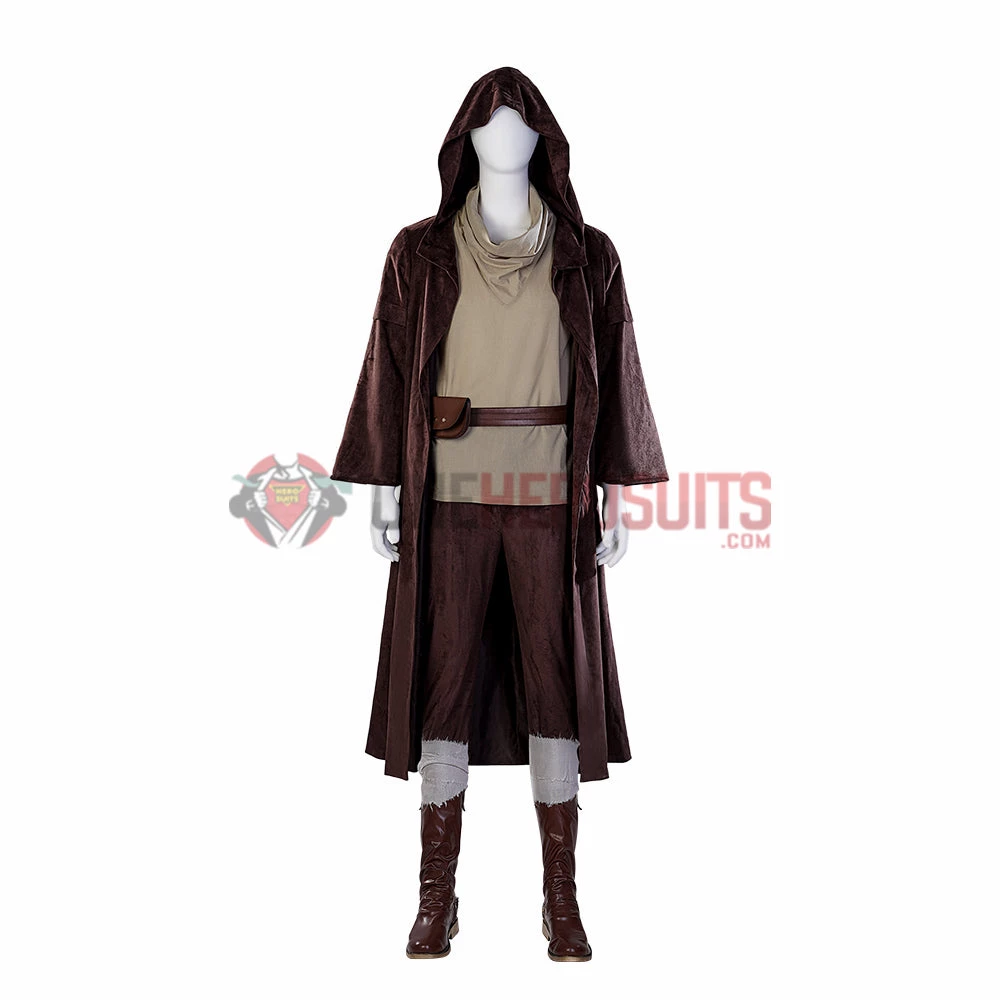 OneHeroSuits Costumes Star Wars Cosplay Boots Obi Wan Kenobi Shoes 2 OneHeroSuits Costumes Star Wars Cosplay Boots Obi Wan Kenobi Shoes
