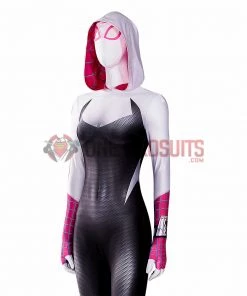 OneHeroSuits Across The Spider-Verse Cosplay Costumes Gwen Stacy Cotton Jumpsuits