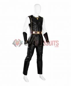 OneHeroSuits Thor 4 Cosplay Costumes With Fur Collar Black Suits