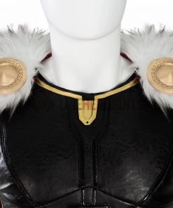 OneHeroSuits Thor 4 Cosplay Costumes With Fur Collar Black Suits