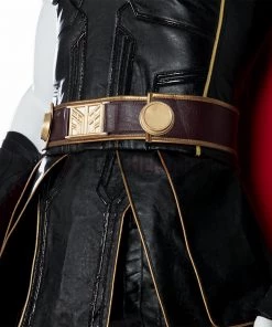 OneHeroSuits Thor 4 Cosplay Costumes With Fur Collar Black Suits