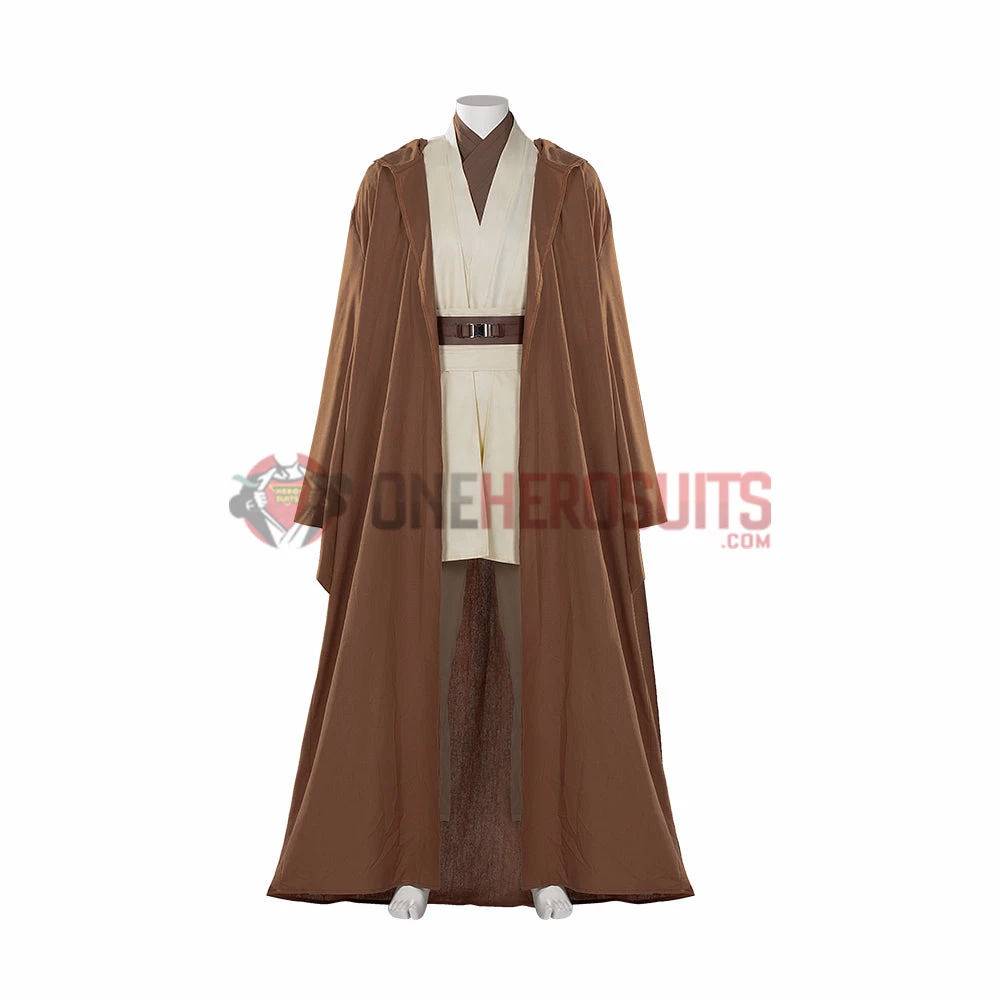 OneHeroSuits Obi-Wan Kenobi Cosplay Costumes Jedi Master Robes Suits 7 OneHeroSuits Obi-Wan Kenobi Cosplay Costumes Jedi Master Robes Suits
