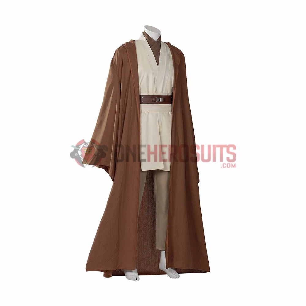 OneHeroSuits Obi-Wan Kenobi Cosplay Costumes Jedi Master Robes Suits 8 OneHeroSuits Obi-Wan Kenobi Cosplay Costumes Jedi Master Robes Suits