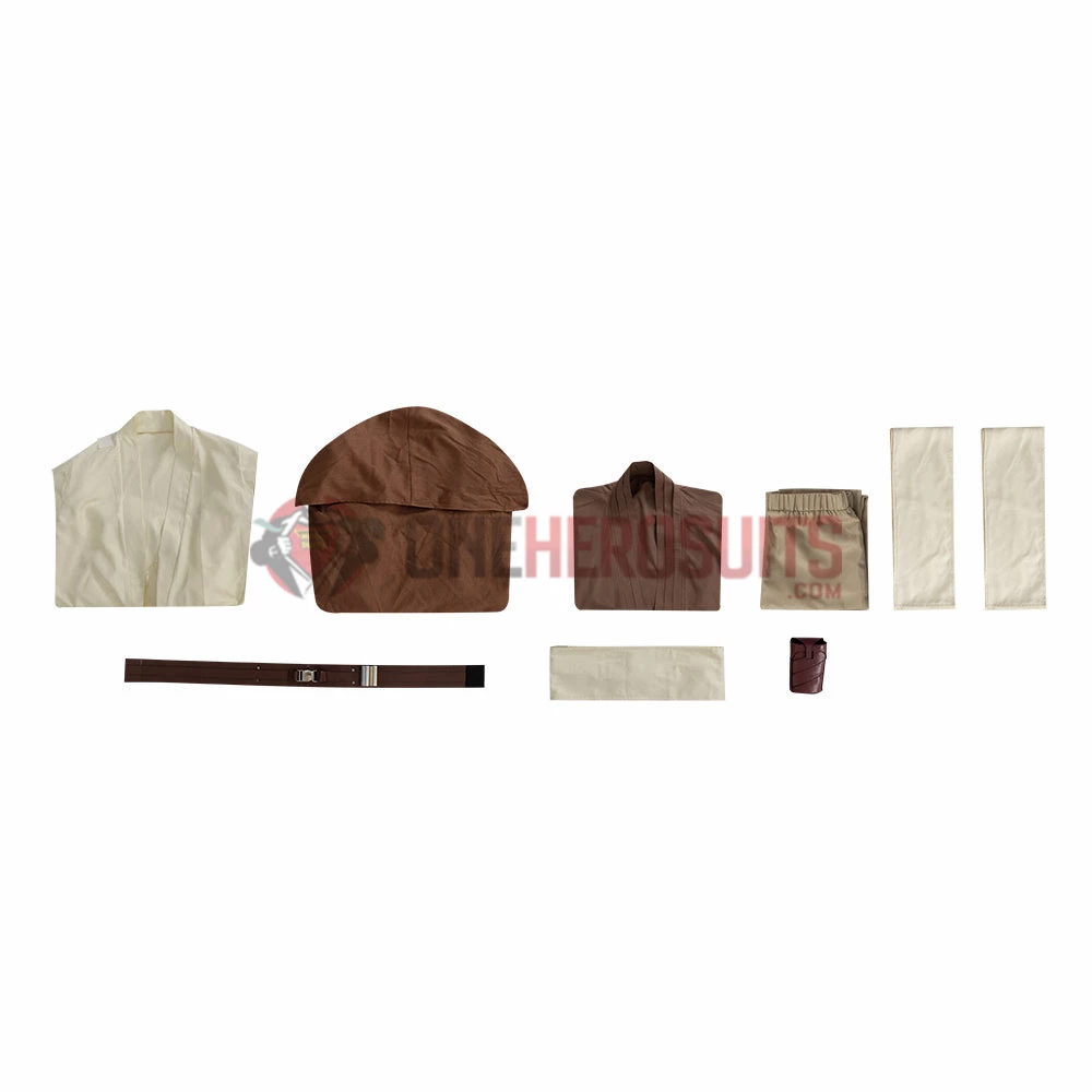 OneHeroSuits Obi-Wan Kenobi Cosplay Costumes Jedi Master Robes Suits 2 OneHeroSuits Obi-Wan Kenobi Cosplay Costumes Jedi Master Robes Suits