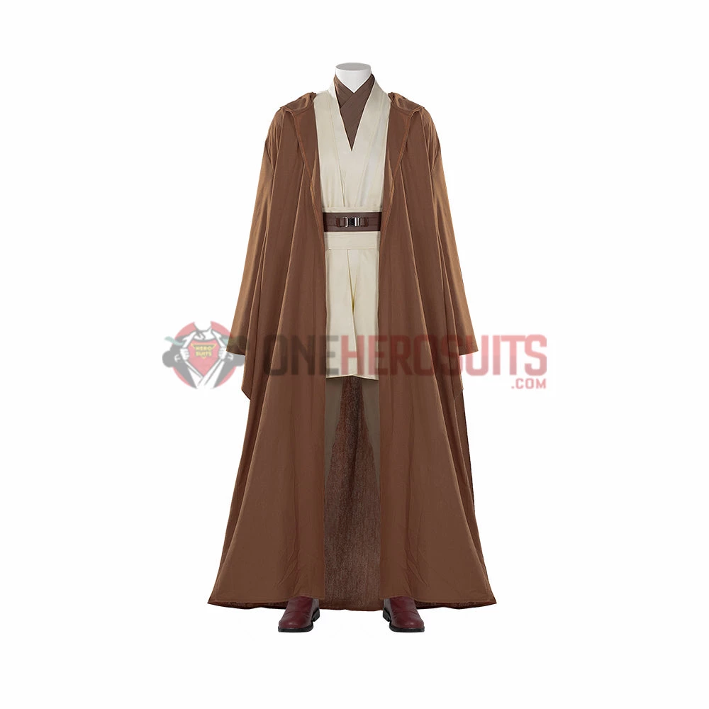 OneHeroSuits Obi-Wan Kenobi Cosplay Costumes Jedi Master Robes Suits 3 OneHeroSuits Obi-Wan Kenobi Cosplay Costumes Jedi Master Robes Suits