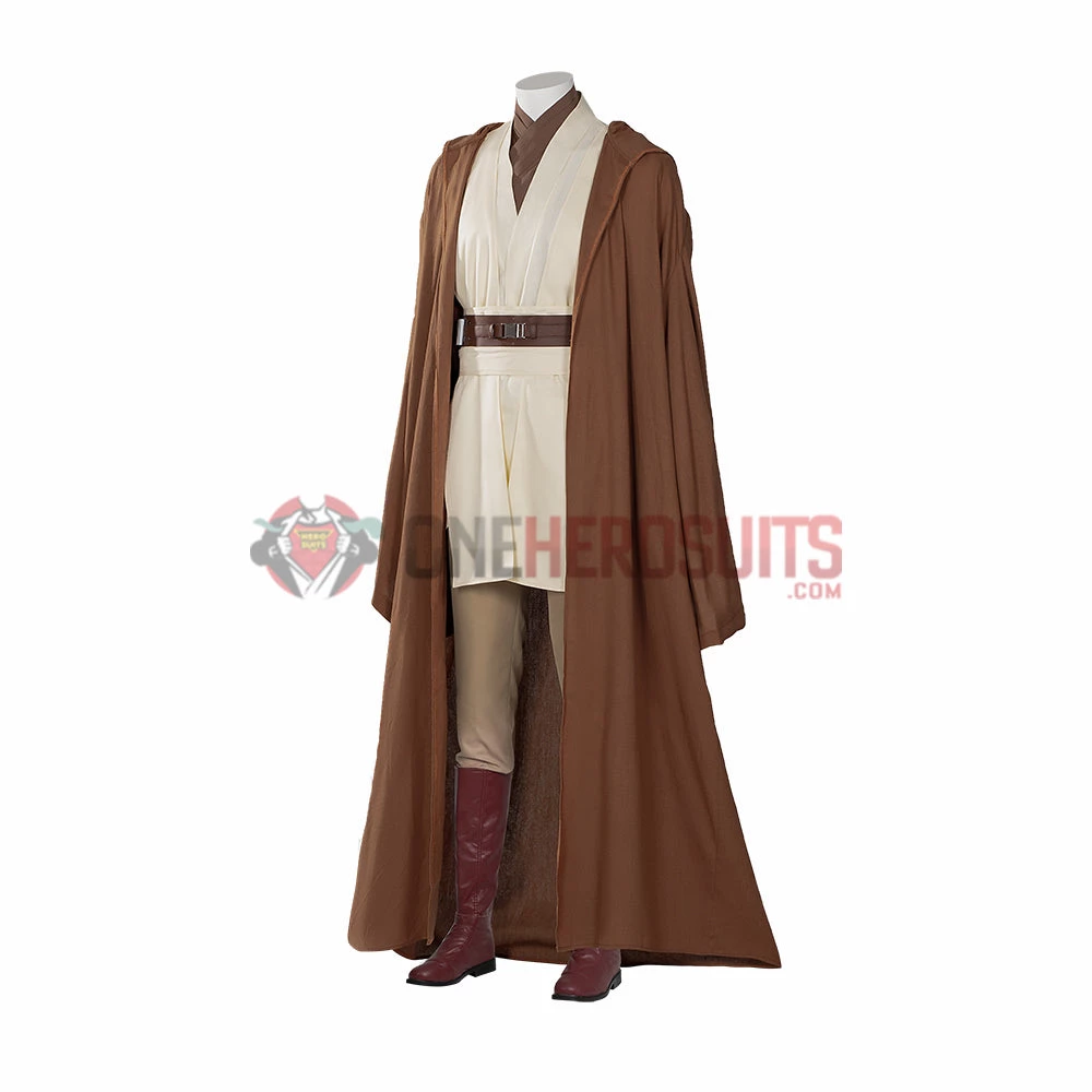 OneHeroSuits Obi-Wan Kenobi Cosplay Costumes Jedi Master Robes Suits 5 OneHeroSuits Obi-Wan Kenobi Cosplay Costumes Jedi Master Robes Suits