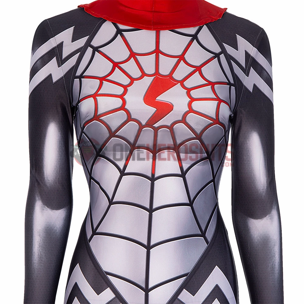 OneHeroSuits Silk Cindy Moon Cosplay Costumes Female Spiderman Bodysuit 10 OneHeroSuits Silk Cindy Moon Cosplay Costumes Female Spiderman Bodysuit