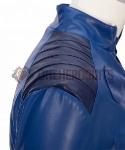 OneHeroSuits Cyberfist Cosplay Costumes Blue Leather Suits