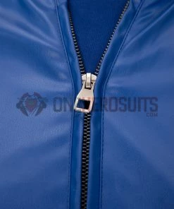 OneHeroSuits Cyberfist Cosplay Costumes Blue Leather Suits