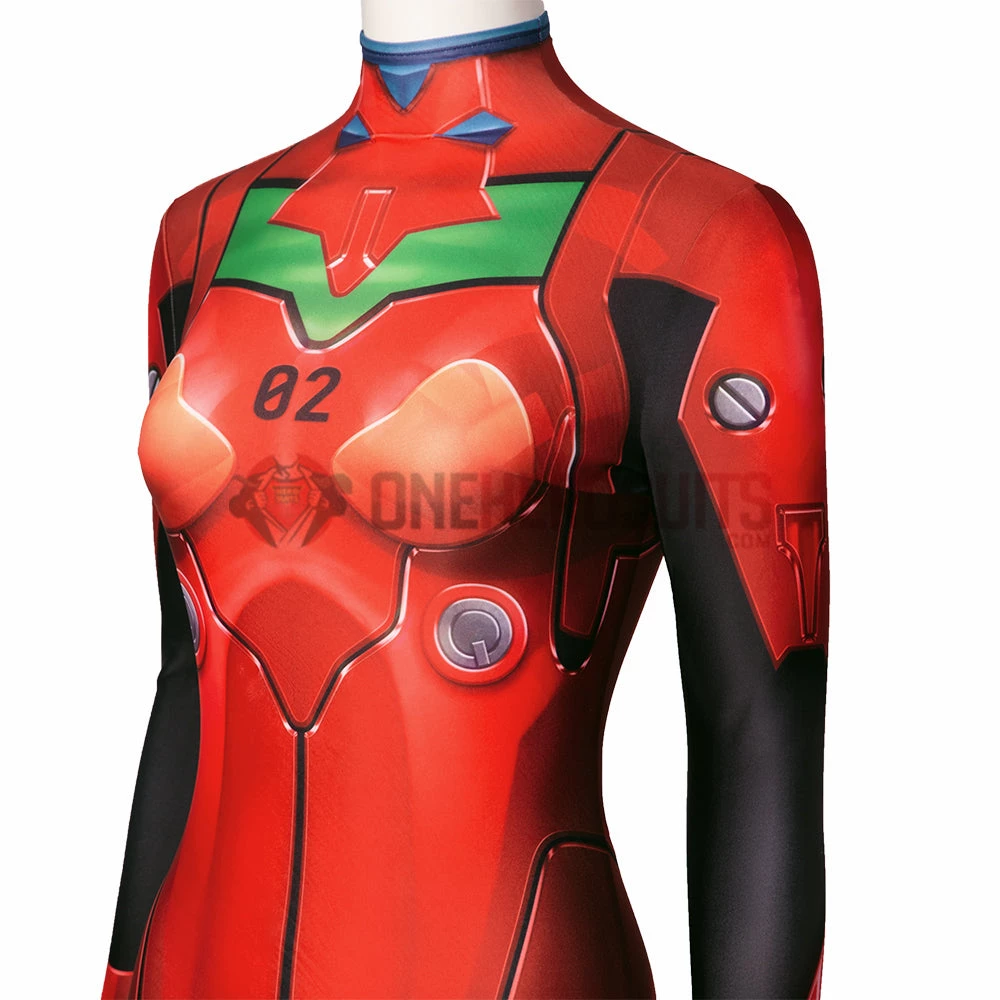 OneHeroSuits Neon Genesis Evangelion Cosplay Costumes Asuka Langley Red Combat Bodysuits 8 OneHeroSuits Neon Genesis Evangelion Cosplay Costumes Asuka Langley Red Combat Bodysuits
