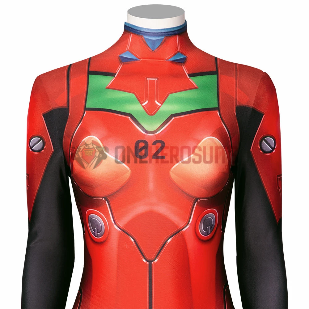 OneHeroSuits Neon Genesis Evangelion Cosplay Costumes Asuka Langley Red Combat Bodysuits 7 OneHeroSuits Neon Genesis Evangelion Cosplay Costumes Asuka Langley Red Combat Bodysuits