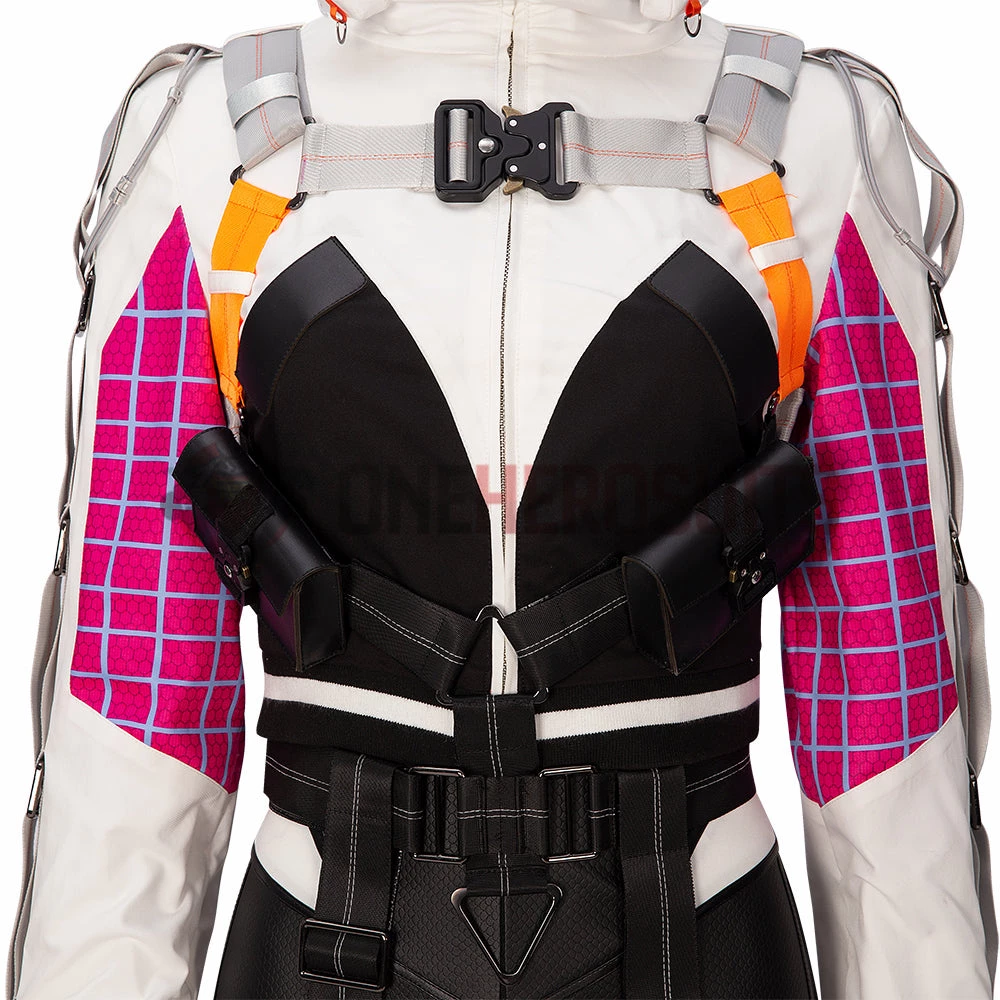 OneHeroSuits Spider Gwen Cosplay Costumes Gwen Upgraded Version Suits 23 OneHeroSuits Spider Gwen Cosplay Costumes Gwen Upgraded Version Suits