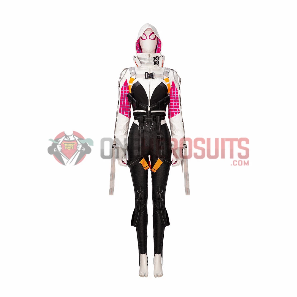 OneHeroSuits Spider Gwen Cosplay Costumes Gwen Upgraded Version Suits 8 OneHeroSuits Spider Gwen Cosplay Costumes Gwen Upgraded Version Suits