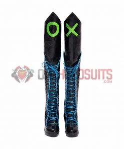 OneHeroSuits Punchline Cosplay Boots Alexis Kaye Top Level Shoes
