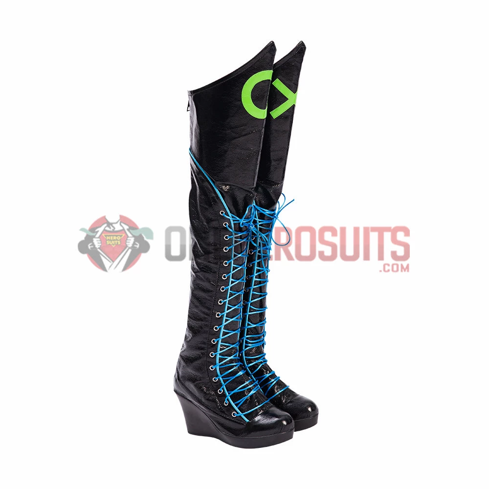OneHeroSuits Punchline Cosplay Boots Alexis Kaye Top Level Shoes 3 OneHeroSuits Punchline Cosplay Boots Alexis Kaye Top Level Shoes