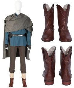 OneHeroSuits Obi Wan Kenobi Cosplay Boots Jedi Master Top Level Shoes Costumes