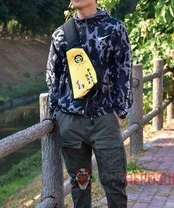 OneHeroSuits One Piece Luffy Fanny Pack Straw Hat Creative Crossbody Bag Accessories