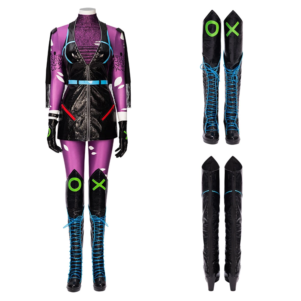 OneHeroSuits Punchline Cosplay Boots Alexis Kaye Top Level Shoes 1 OneHeroSuits Punchline Cosplay Boots Alexis Kaye Top Level Shoes