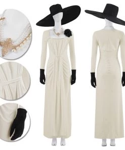 Resident Evil Village Cosplay Costume Lady Dimitrescu OneHeroSuits Costumes