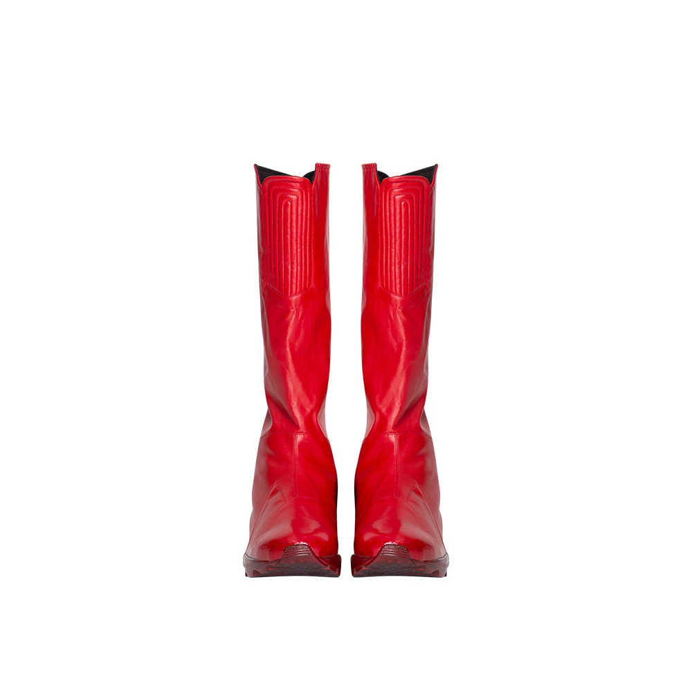 OneHeroSuits Reverse-Flash Cosplay Boots The Flash S8 Red Cosplay Shoes Costumes 1 OneHeroSuits Reverse-Flash Cosplay Boots The Flash S8 Red Cosplay Shoes Costumes