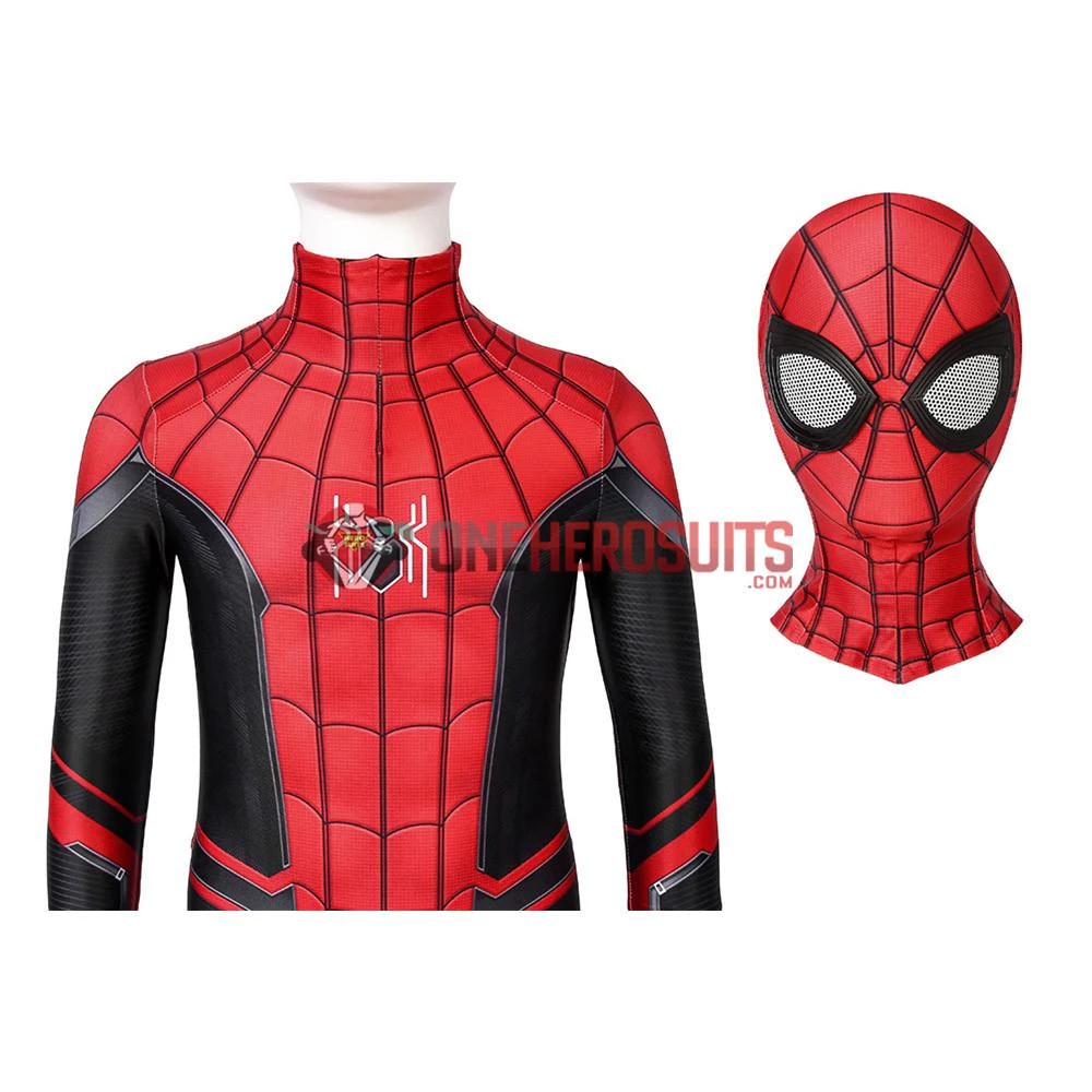 OneHeroSuits Christmas Gifts For Kids Spider-man Costume Far From Home HD Printed Suit Zentai/Jumpsuit 12 OneHeroSuits Christmas Gifts For Kids Spider-man Costume Far From Home HD Printed Suit Zentai/Jumpsuit