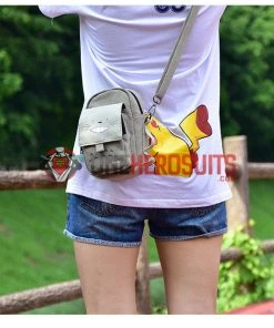 OneHeroSuits Pikachu Printed Belt Bag 3 Pocket For Adults