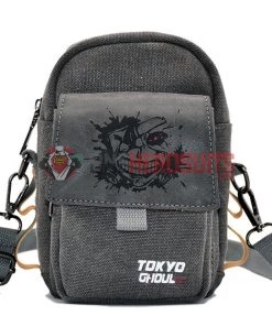Tokyo Ghoul Printed Fanny Pack 3 Pocket Bulit-In - OneHeroSuits