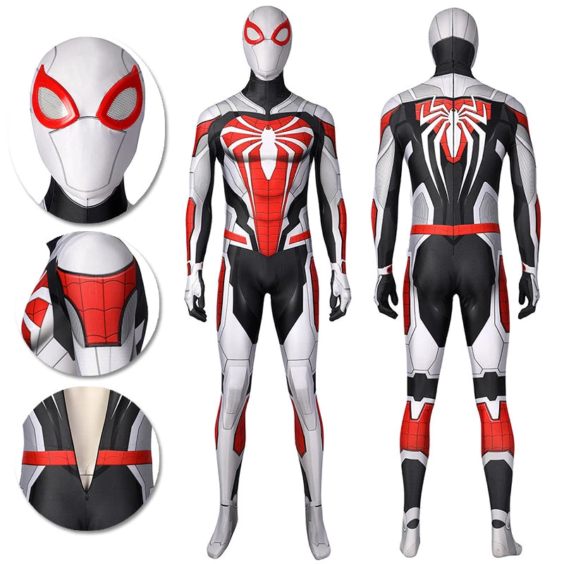1herosuits Spider-man PS5 Remastered Spandex Cosplay Costume Costumes 1 1herosuits Spider-man PS5 Remastered Spandex Cosplay Costume Costumes