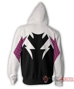 OneHeroSuits Cozy Hoodies Spider-man Hoodies Creative Printed Zip-Up Hooded Sweatshirt Collection