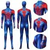 OneHeroSuits Spiderman Across The Spider-Verse Cosplay Costumes Blue Spider Bodysuit