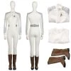 OneHeroSuits Star Trek Cosplay Costumes Nurse Chapel White Top Level Suits