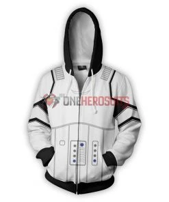 OneHeroSuits Stormtrooper Hoodies Star Wars Creative 3D Print Hooded Sweatshirt