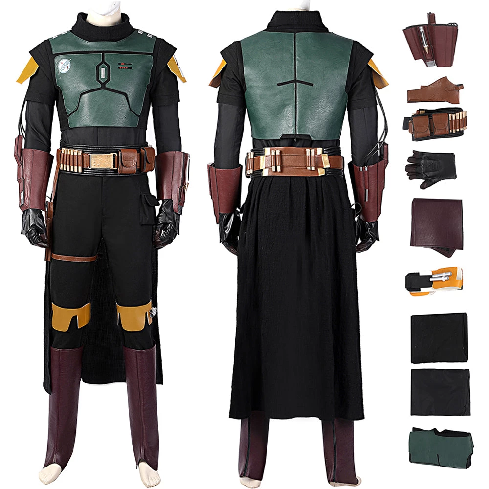 OneHeroSuits The Book Of Boba Fett Cospaly Costume Boba Fett Cosplay Suit Costumes 1 OneHeroSuits The Book Of Boba Fett Cospaly Costume Boba Fett Cosplay Suit Costumes