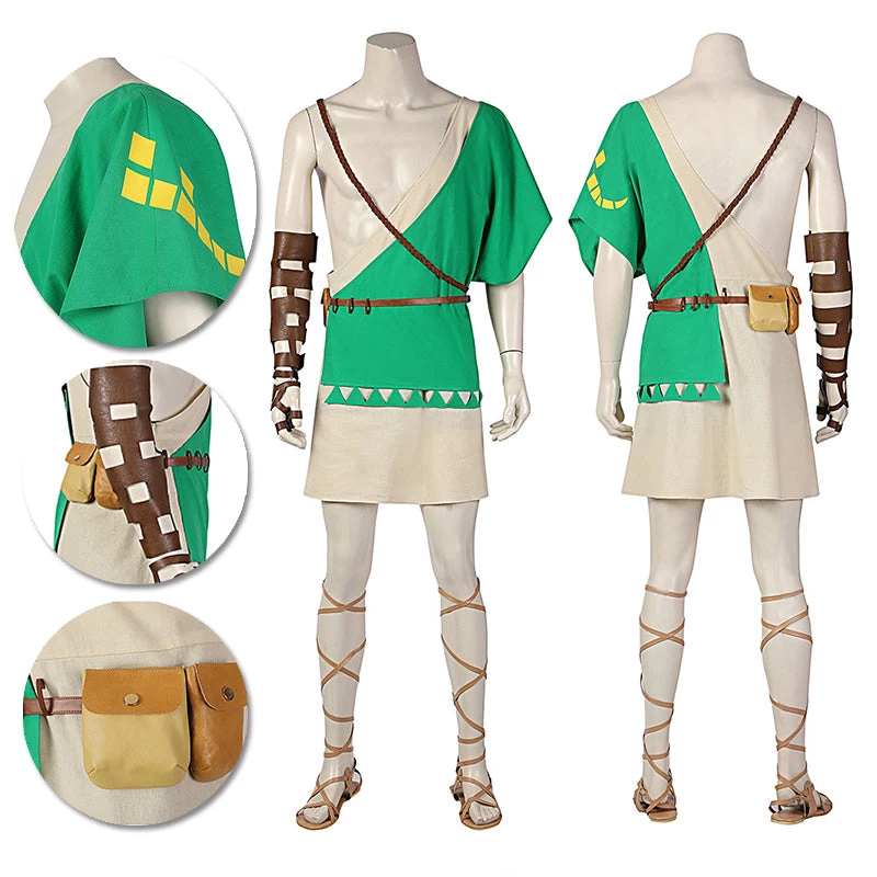 OneHeroSuits Costumes The Legend Of Zelda Cospaly Costume Breath Of The Wild 2 Link Cosplay Suit 1 OneHeroSuits Costumes The Legend Of Zelda Cospaly Costume Breath Of The Wild 2 Link Cosplay Suit