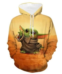 OneHeroSuits Cozy Hoodies The Mandalorian Hoodies Star Wars Mandalorian Cosplay Hooded Sweatshirt For Adults