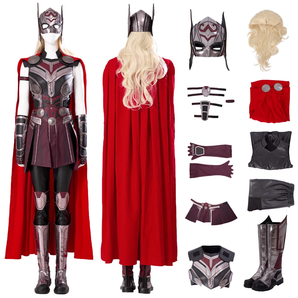 OneHeroSuits Thor 4 Cosplay Costume Jane Foster Thor Top Level Suits Costumes 1 OneHeroSuits Thor 4 Cosplay Costume Jane Foster Thor Top Level Suits Costumes
