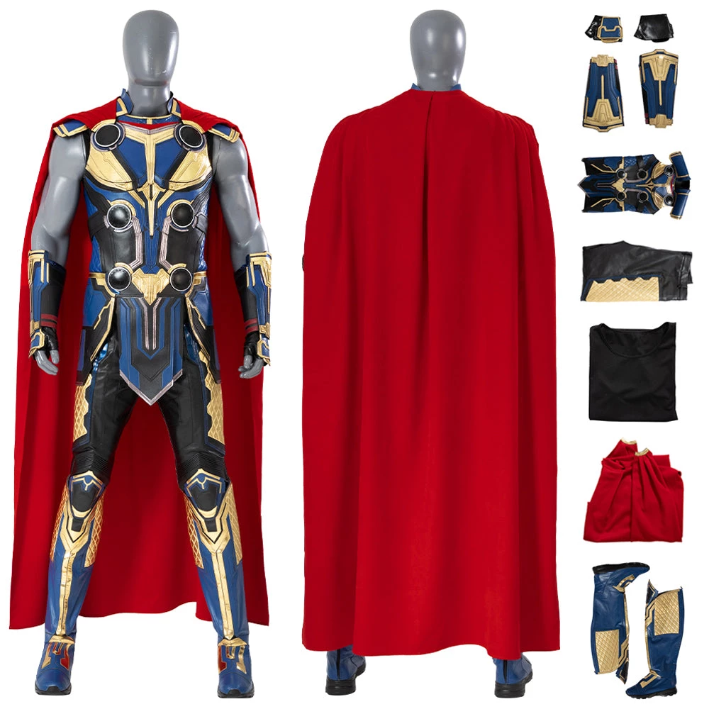 OneHeroSuits Thor 4 Cosplay Costumes Marvelous Thor Top Level Blue Suits 1 OneHeroSuits Thor 4 Cosplay Costumes Marvelous Thor Top Level Blue Suits