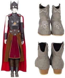 OneHeroSuits Thor Jane Foster Cosplay Boots Love And Thunder Top Level Shoes Costumes