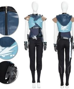 OneHeroSuits Valorant Jett Cosplay Costumes Movie Level