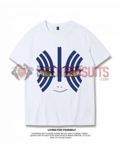 OneHeroSuits Demon Slayer Creative Print Anime Akaza T-shirt