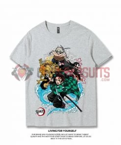 OneHeroSuits Demon Slayer Creative Print Anime T-shirt Seven Colors