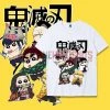 OneHeroSuits Demon Slayer Creative Print Anime T-shirt Five Colors Available