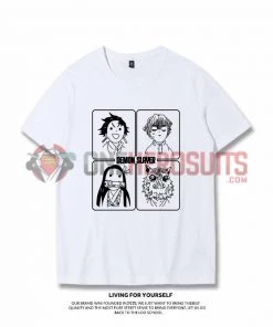 OneHeroSuits Demon Slayer Creative Print Anime T-shirt Three Styles Available