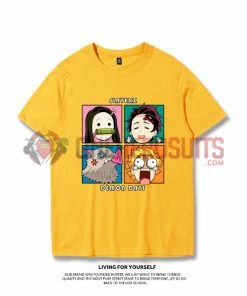 OneHeroSuits Demon Slayer Creative Print Anime T-shirt Three Styles Available