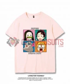 OneHeroSuits Demon Slayer Creative Print Anime T-shirt Three Styles Available