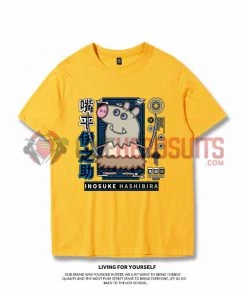 OneHeroSuits Demon Slayer Creative Print Anime Inosuke T-shirt Two Styles Available
