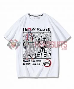 OneHeroSuits Demon Slayer Creative Print Anime Inosuke Nezuko/Tanjiro/Akaza/Inosuke T-shirt