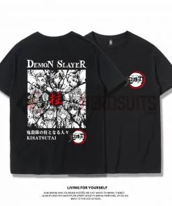 OneHeroSuits Demon Slayer Creative Print Anime T-shirt Kyoujurou/Giyuu/Kochou Shinobu